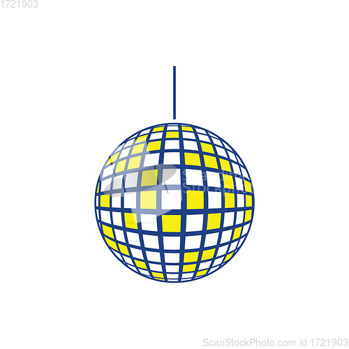 Image of Party disco sphere icon