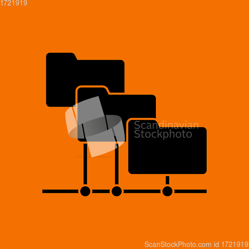 Image of Folder Network Icon