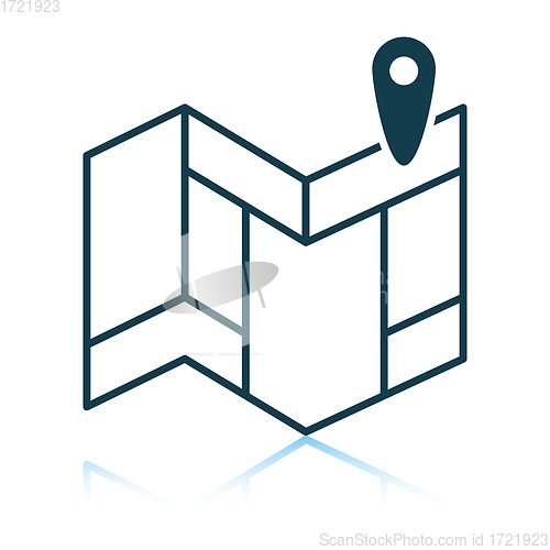 Image of Navigation map icon