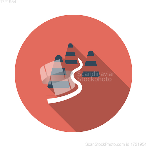 Image of Soccer Training Cones Icon