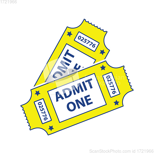 Image of Cinema tickets icon