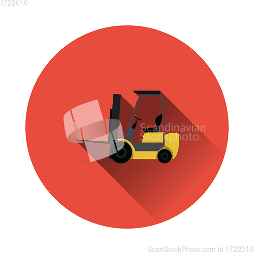 Image of Warehouse forklift icon