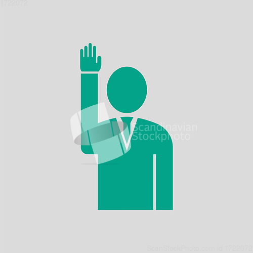 Image of Voting Man Icon