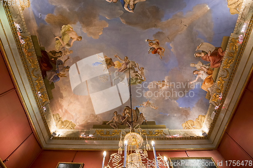 Image of interiors of Palazzo Pitti, Florence, Italy