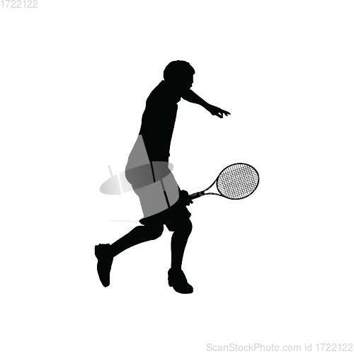 Image of Tennis silhouette