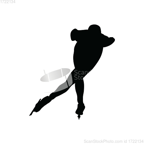 Image of Skating man silhouette