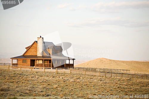 Image of ranch house in midwest