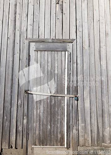 Image of wooden door