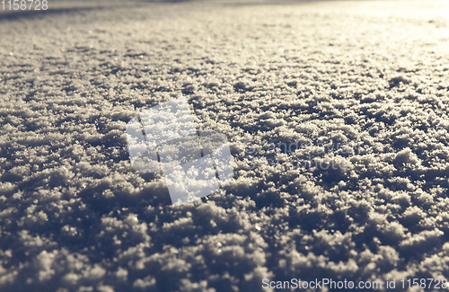 Image of snow surface, winter