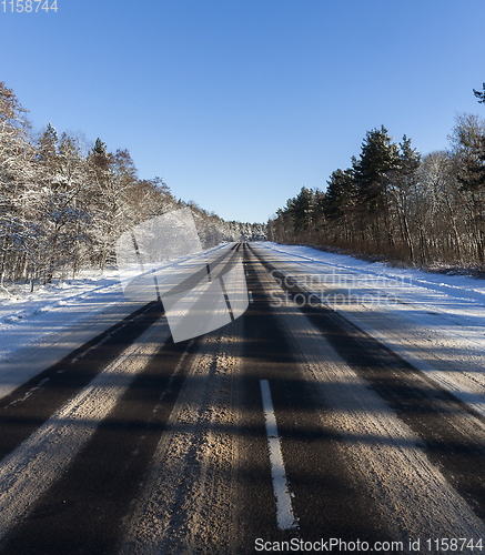 Image of Road in winter