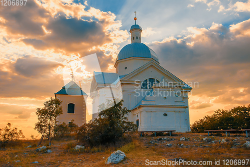 Image of St. Sebastiano\'s chapel, Mikulov, Czech republic