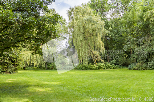Image of idyllic park scenery