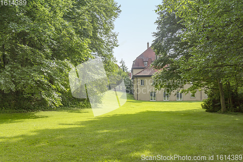 Image of idyllic park scenery