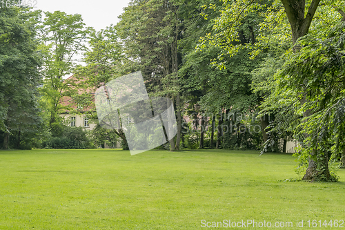 Image of idyllic park scenery