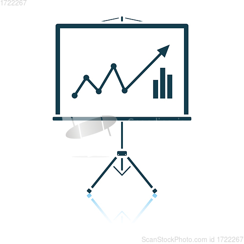 Image of Analytics stand icon