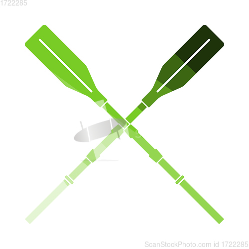 Image of Icon Of Boat Oars