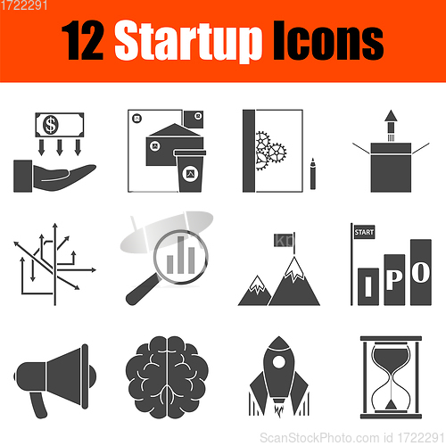 Image of Startup Icon Set