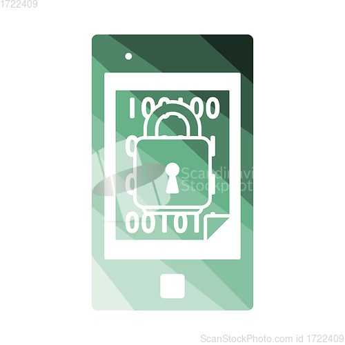 Image of Mobile Security Icon