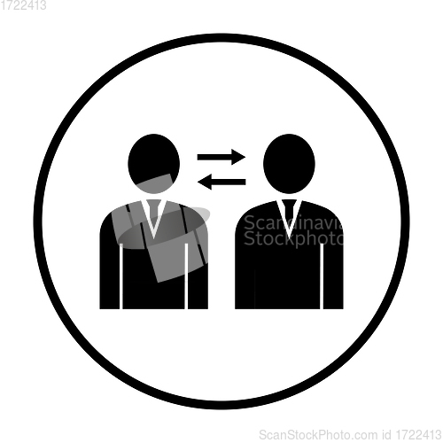 Image of Corporate Interaction Icon