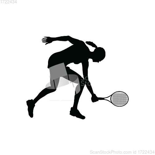 Image of Tennis silhouette