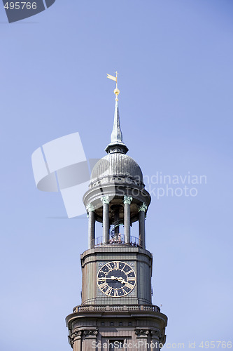 Image of Michel - St.Michaelis Church in Hamburg