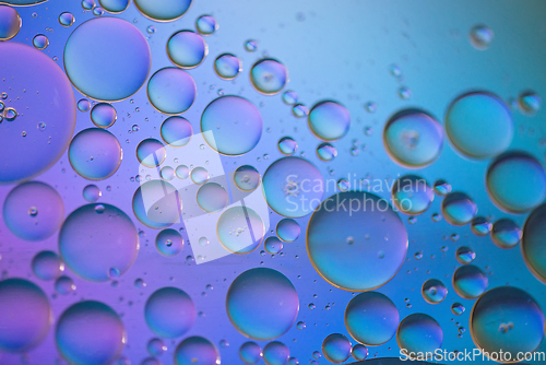 Image of Multicolored abstract background picture made with oil, water and soap