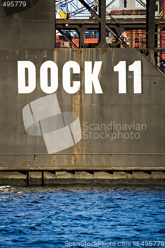 Image of floating dry dock