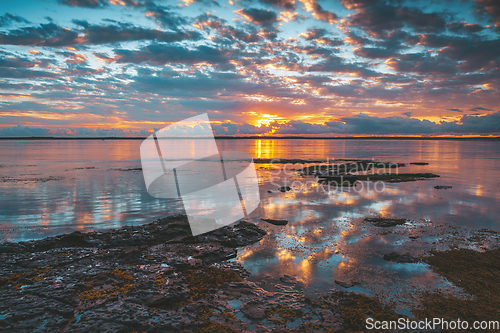 Image of Tranquil waters and reflections of Jervis Bay