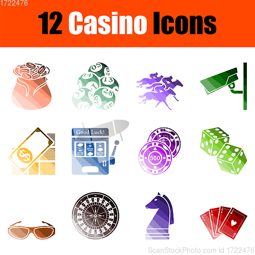 Image of Casino Icon Set