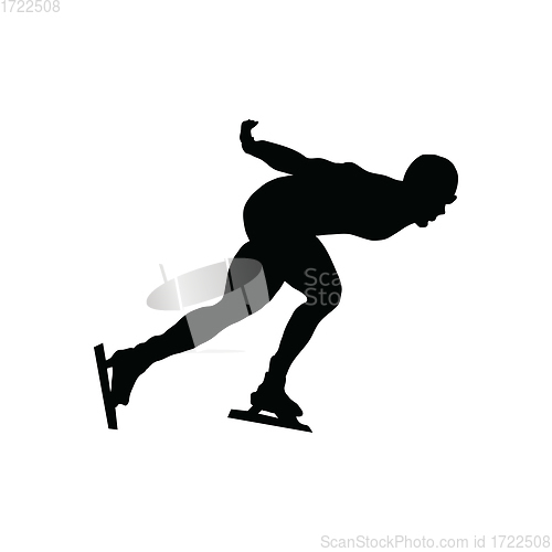 Image of Skating man silhouette