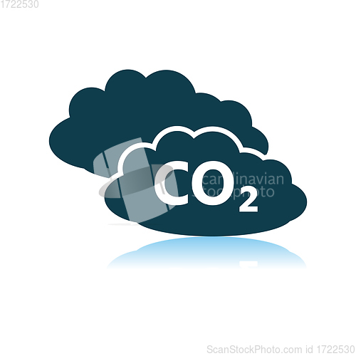 Image of CO 2 Cloud Icon