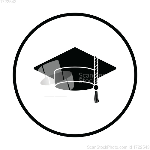 Image of Graduation cap icon