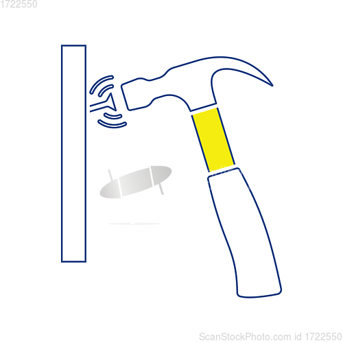 Image of Icon of hammer beat to nail