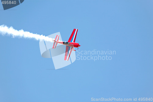 Image of aerial acrobatics stunt flying