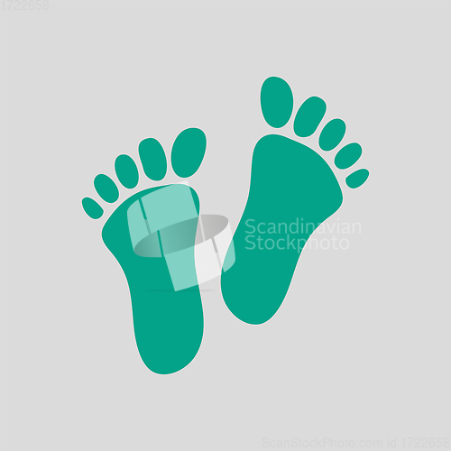 Image of Foot Print Icon