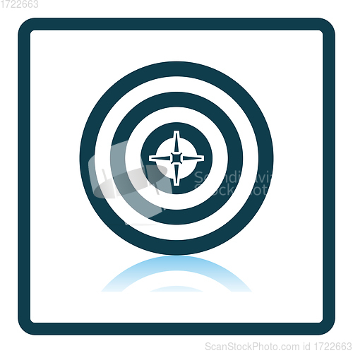 Image of Target With Dart In Center Icon