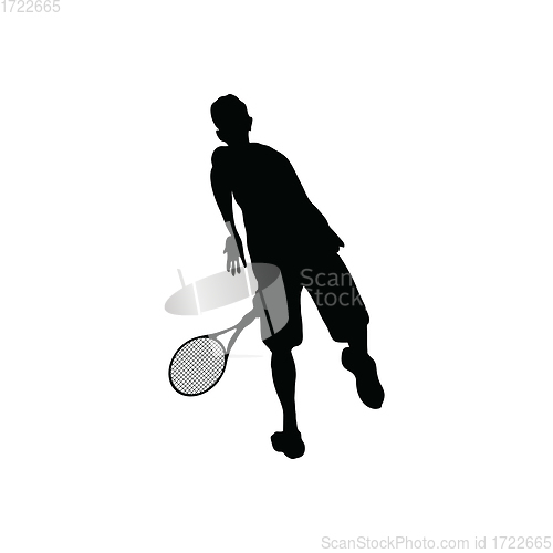 Image of Tennis silhouette