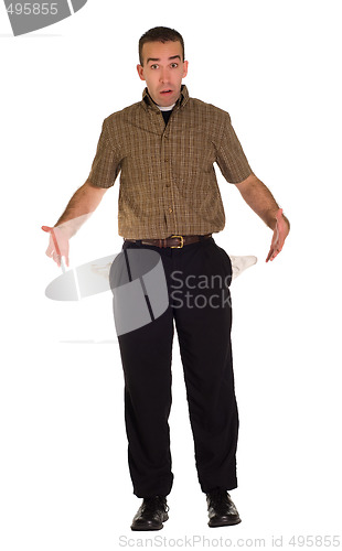 Image of Full Body Broke Man