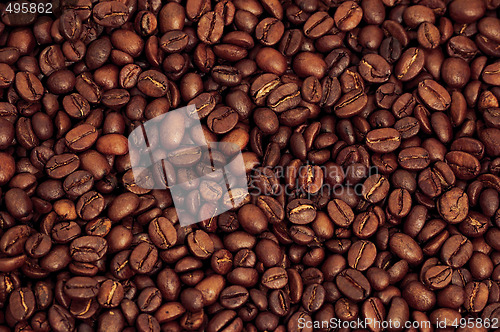 Image of Coffee beans background