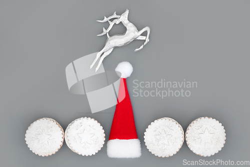 Image of Traditional Christmas Holiday Festive Symbols 