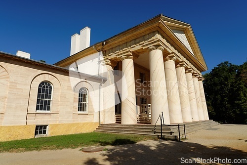 Image of Robert E. Lee house at the Arlington National Cemetery, Washington DC