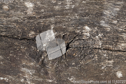 Image of old wooden dark board