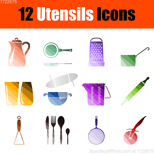 Image of Utensils Icon Set