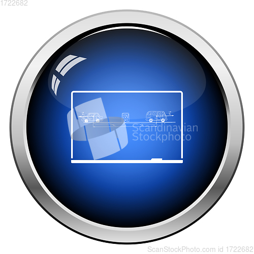 Image of Classroom Blackboard Icon