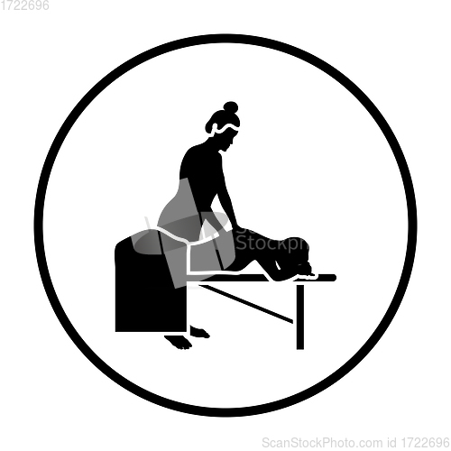 Image of Woman Massage Icon