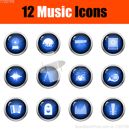 Image of Music Icon Set