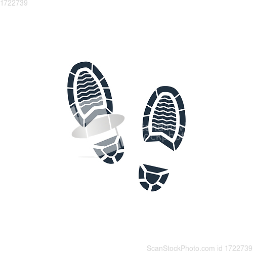 Image of Man footprint icon