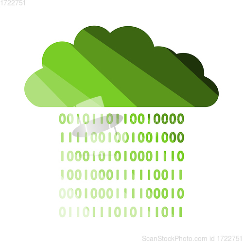 Image of Cloud Data Stream Icon
