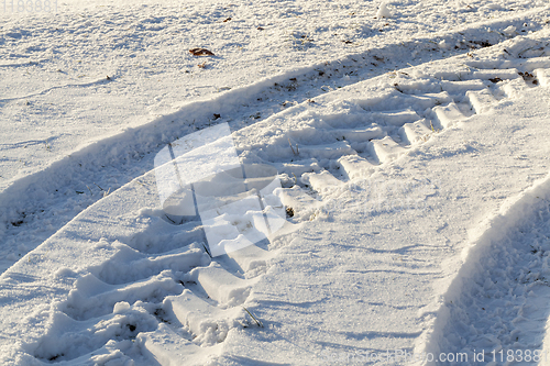 Image of Road under the snow