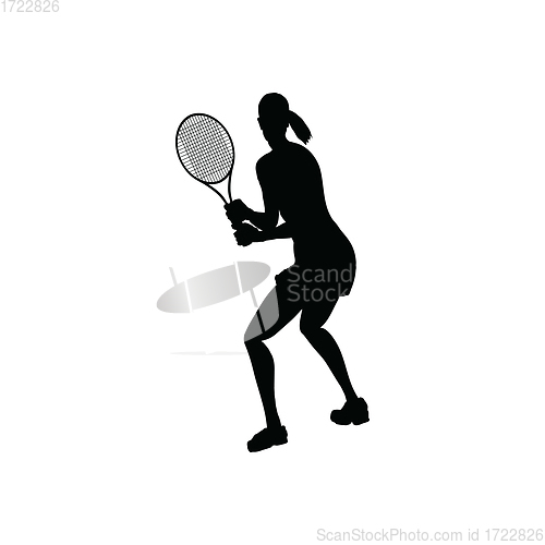 Image of Tennis silhouette